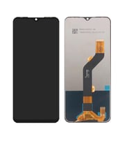Infinix Hot 9 Play ile Uyumlu Lcd Ekran Dokunmatik X680 (Siyah)
