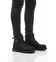 Ayakmod Siyah İçi Kürklü Kaymaz Taban Unisex Bot 528 G