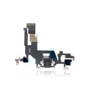 iPhone 11 orjinal Şarj Soketi Mikrofon Filmi Flex Siyah Renk