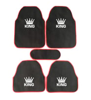KING KIRMIZI RENKLİ ŞERİT HALI PASPAS