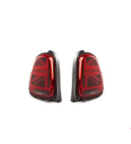 Mini Cooper F60 Arka Stop Takımı İNgiliz Bayraklı (Kırmızı) 2017 Sonrası Uyumlu