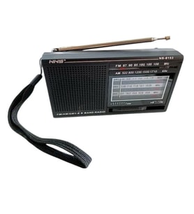 NNS NS-8153 8 Bandlı Dünya Radyosu Taşınabilir Cep Radyosu Deprem Çantasına Uygun (Siyah)