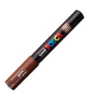 UNİ POSCA SU BAZLI POSTER MARKER 0.7 KAHVERENGİ PC-1M