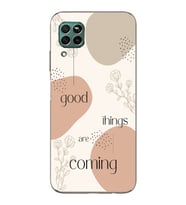 Huawei P40 Lite Uyumlu Baskılı Yumuşak Silikon Şeffaf Telefon Kılıfı