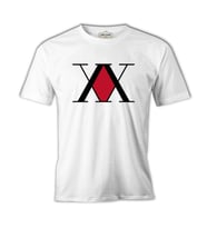 Hunter X Hunter - X Logo Beyaz Erkek Tshirt