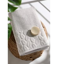 NİVEMESHOME 632 AÇIK GRİ 90X150 HAZAL BANYO HAVLUSU NURPAK