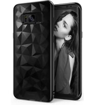 Ringke Air Prism 3D Elmas Yansıması Galaxy S8 Plus ile Uyumlu Kılıf Ink Black