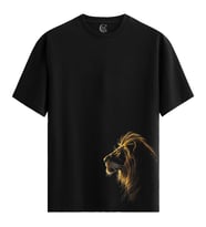 Golden Roar - %100 Pamuklu Erkek Siyah Tişört - Premium Quality (Beyaz)