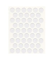 Yapışkanlı Vida Tapası (Beyaz) 10 mm