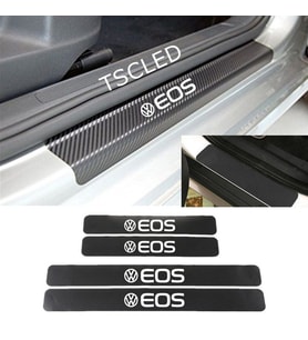 v w EOS Karbon Kapı Eşiği Kaplama Sticker (4 Adet) zz247
