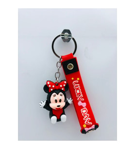 Minnie Mouse 3d Anahtarlık Oyuncak Ve Çanta Aksesuarı