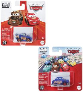 Disney Pixar Cars - 2 Mini Racers Set - Fabulous Hudson Hornet & Fabulous Lightning Mcqueen