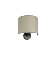YENİ BAMBU PİLLİ 06 ABAJURLU OVAL APLİK