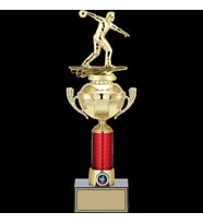 ODAK KUPA - Figürlü Kupalar - Bowling Erkek Figürlü Kupalar FG-054 C - 41 cm