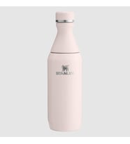 Stanley All Day Slim Soğuk Su Termosu 0.35 Litre - Pembe Kuvars (Rose Quartz) Paslanmaz Çelik
