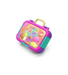 CORAL HIGH 39154 KIDS MİLKA DONDURMA DESENLİ 2 BÖLMELİ PASLANMAZ ÇELİK YEMEK KABI