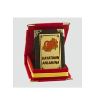 Hayatımın Anlamına Plaketi