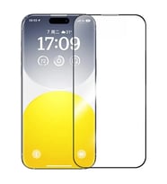 Baseus iPhone 15 HD Tempered Full Koruma Cam Ekran Koruyucu-(5775) - HPSBYI3208-9540