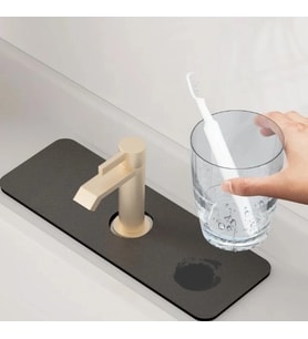 Su Emici Sihirli Lavabo Kenar Matı (Çok Renkli)