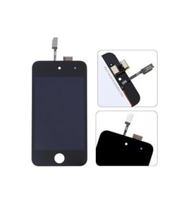 Apple Uyumlu İpod 4 Lcd Ekran - Siyah
