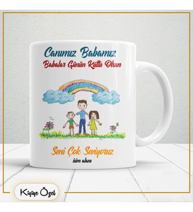 Babalar Günü Özel Hediye Çay Kahve Kupa Bardak-baba48