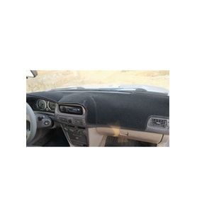 1997-2001 Modellerine Uygun Toyota Corolla Torpido Koruma Halısı Siyah Kenar Renk Siyah