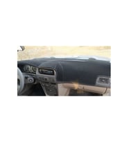 1997-2001 Modellerine Uygun Toyota Corolla Torpido Koruma Halısı Siyah Kenar Renk Siyah