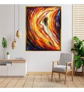Altın  Çerçeveli tablo n1530