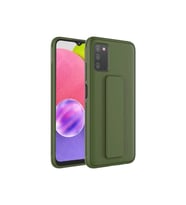 Samsung Galaxy A03S Uyumlu Kılıf Zore Qstand Kapak
