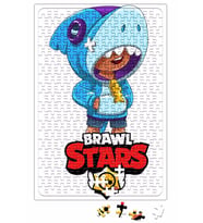 Brawl Stars Shark Leon Puzzle 240 Parça Yapboz