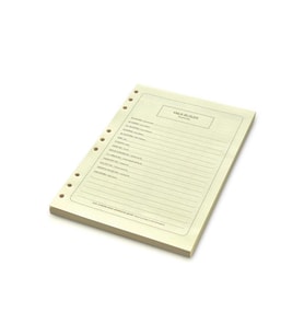 Heeton Organizer Yedeği Çizgili B5 A16 Organizer Yedeği (Karışık)