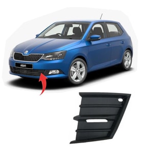 Skoda Fabia 2015-2019 Tampon Kapagı Sol 6V0853665