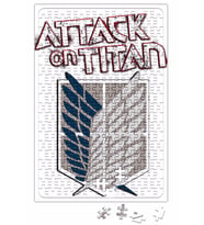 Attack On Titan Puzzle 240 Parça Yapboz