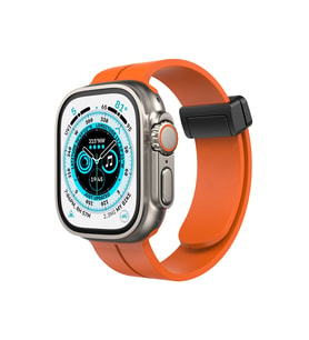 Mey İthalat® Watch 42Mm Kr412 Elegance Stylısh Kordon - Turuncu