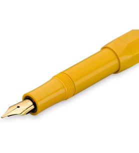 Kaweco Collection Dolma Kalem Honey I Premium Dolma Kalem, Çelik Uçlu Sarı Mürekkep Kartuşları Için