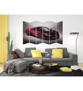 SPOR ARABA MDF TABLO-1225 MODEL-B