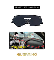 PEUGEOT 407 (2004- 2010)TORPİDO KORUMA HALISI SİYAH KENAR