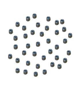 Cam Kriko Teli Uç Pimi -5.5 mm X 5 mm /1.7 mm -  Yumuşak (Beyaz)