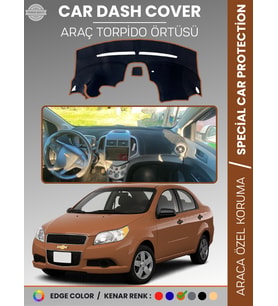 CHEVROLET AVEO (2011-2020) Torpido Örtüsü Ön Göğüs Torpido Koruma Tam Uyum Kaymaz Hızlı Montaj