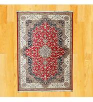 Tebriz Esintili Bitkisel Motifli 160 X 230 Dijital Baskı Halı