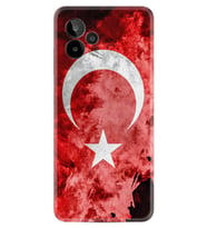 General Mobile GM 24 Pro Kılıf Resimli Desenli Baskılı Silikon Şanlı Türk Bayrağı 3 1395