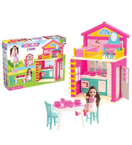 Lola'nın 2 Katlı Evi - Ev Oyuncak - Lola'nın 2 Katlı Ev Seti - Barbie Ev Seti