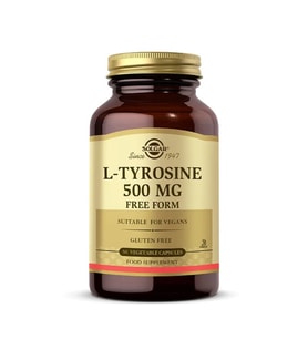 Solgar L-Tyrosine 500mg 50 Vegi Kapsül