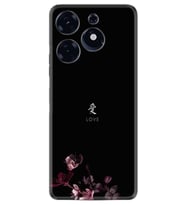 Tecno Spark 10 Pro Kılıf Silikon Desen Özel Seri Love 1629