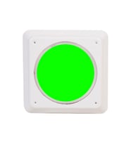 Slim Flat kare Sıva üstü Led Havuz Aydınlatma Ampülü lamba Yeşil 230mm x H33mm 30W