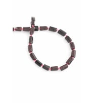 Garnet Doğal Taş Parlak Silindir Kesim 8x12mm Dizi [AA]