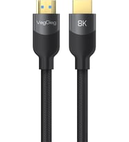 Veggieg 8K 60Hz 120Hz Hdcp Arc Hdr Örgülü 2.1 Kablo 3 Metre