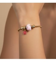 XUPİNG JEWELRY PANDORA BİLEKLİK ACIK PEMBE