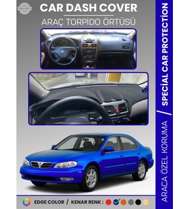NISSAN MAXIMA A33 (2000-2003) Torpido Örtüsü Panel Koruma Araca Özel UV Koruma Kaymaz Kolay Montaj