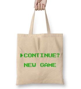 Camiseta Gamer Arcade Bez Çanta Uzun Saplı